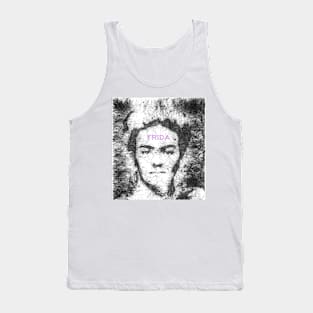 Frida sketched algorithm Tank Top